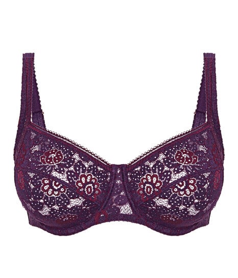 Simone Perele 1E1350 Festive Triangle Underwire Fashion Bra Simone Perele 1E1350 Festive Triangle Underwire Fashion Bra