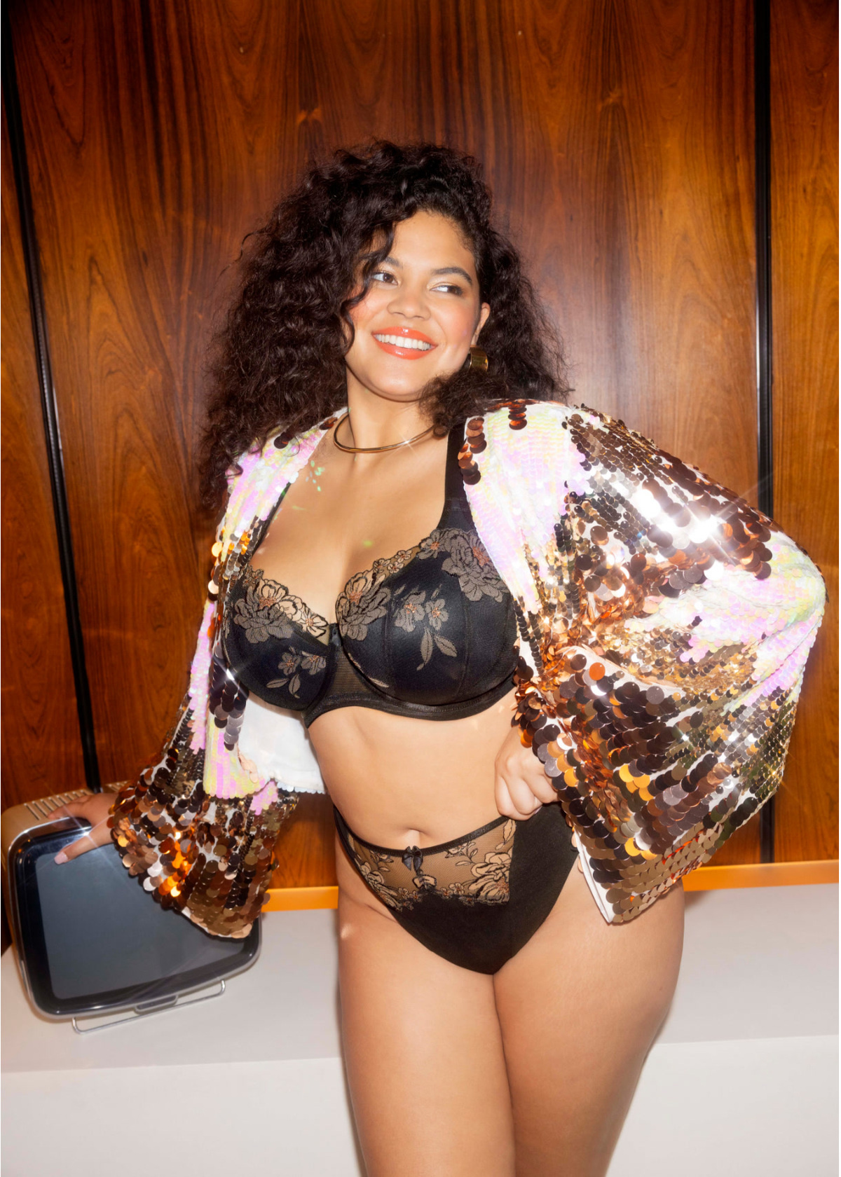 Elomi Teagan Padded Half Cup Underwire Fashion Bra