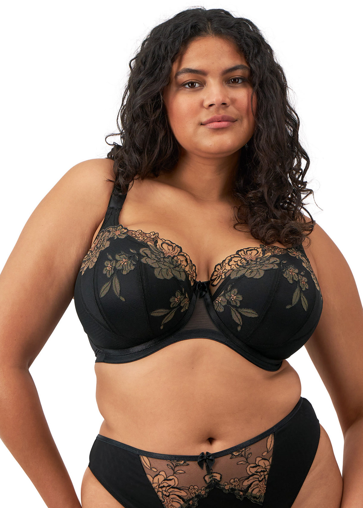 Elomi Teagan Padded Half Cup Underwire Fashion Bra
