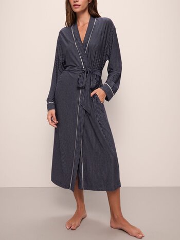 Eberjey Gisele Printed TENCEL™ Modal Long Fashion Robe