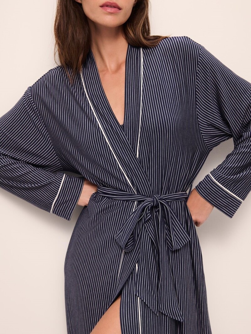 Eberjey Gisele Printed TENCEL™ Modal Long Fashion Robe