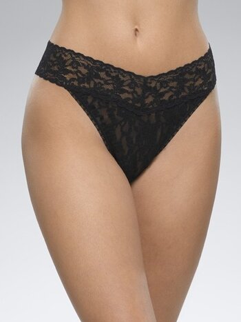 Hanky Panky Rolled Signature Lace Original Rise Thong