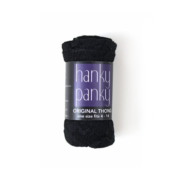 Hanky Panky Rolled Signature Lace Original Rise Thong