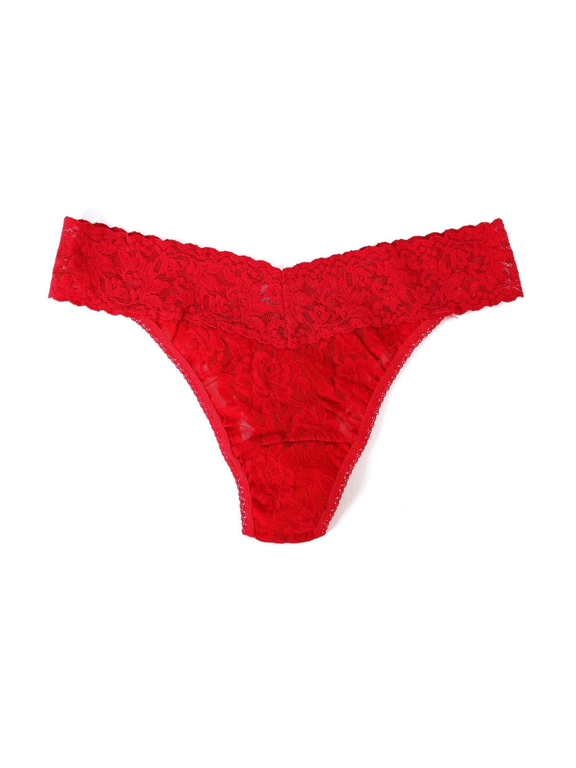 Hanky Panky Rolled Signature Lace Original Rise Thong