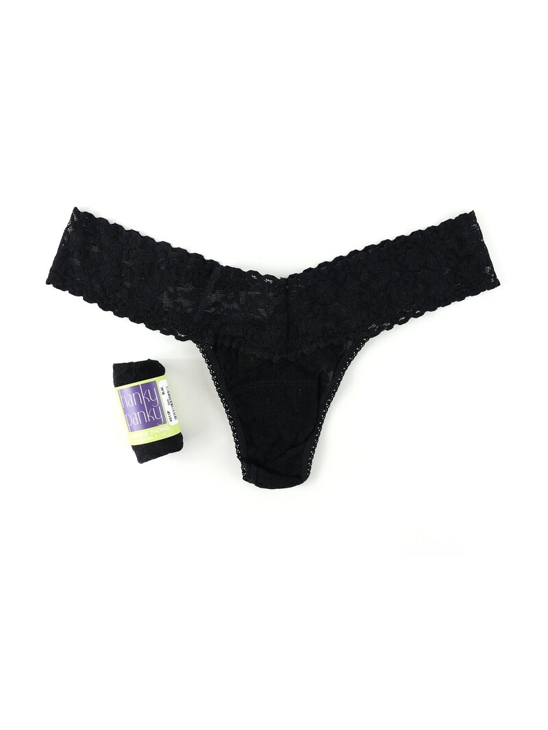 Hanky Panky Rolled Signature Lace Low Rise Thong