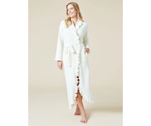 Softies 5700 Ruffle Chenille Ankle Robe Allure Intimate Apparel