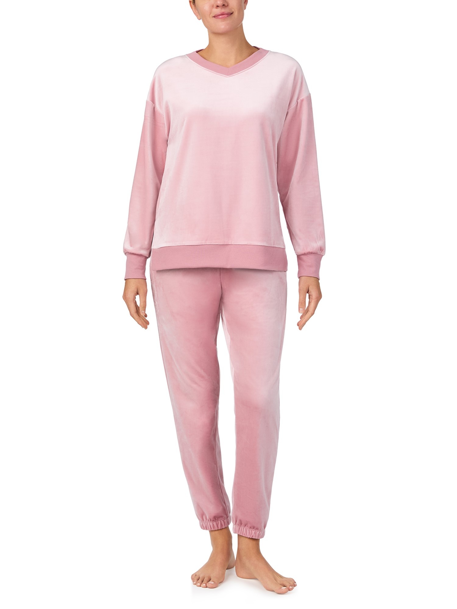 Donna Karan Live in Luxe Fashion Jogger Sleep Set Allure Intimate Apparel