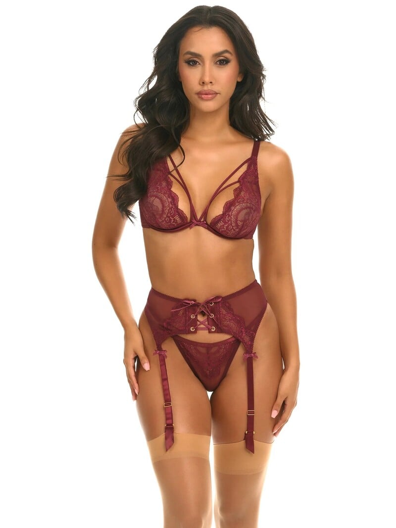 Oh La La Cheri Wynter Cage Fashion Bra Set
