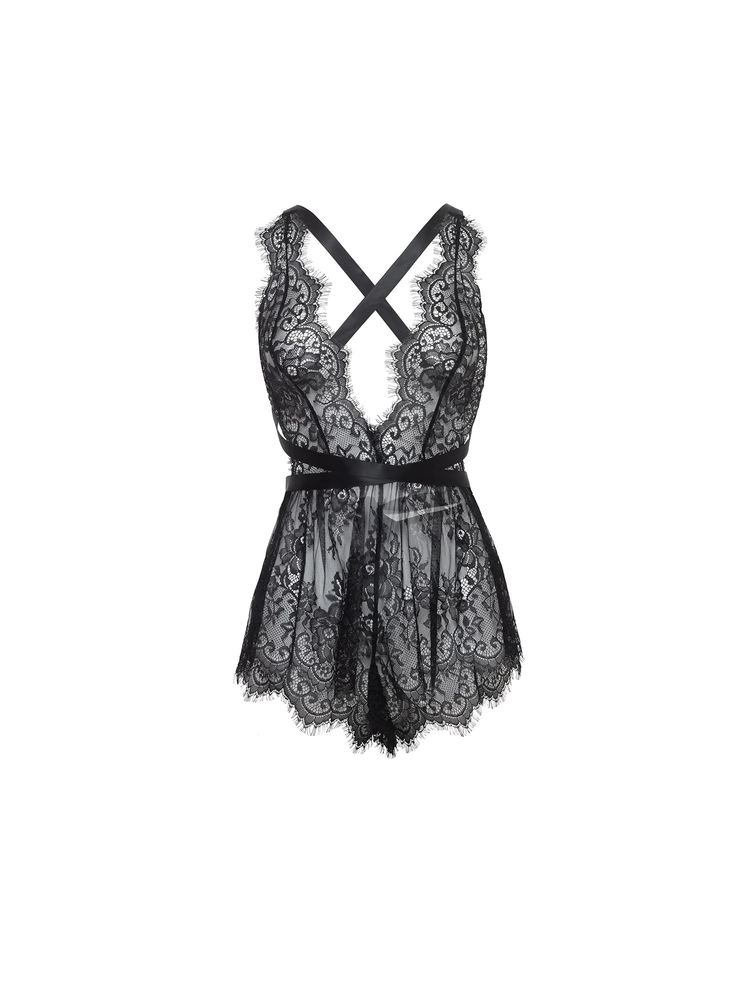 Oh La La Cheri Brea Lace Fashion Romper