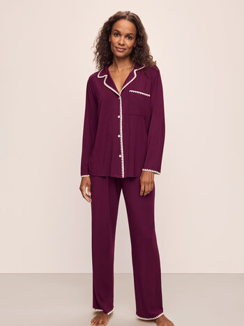 Eberjey Frida TENCEL™ Modal Long Fashion PJ Set