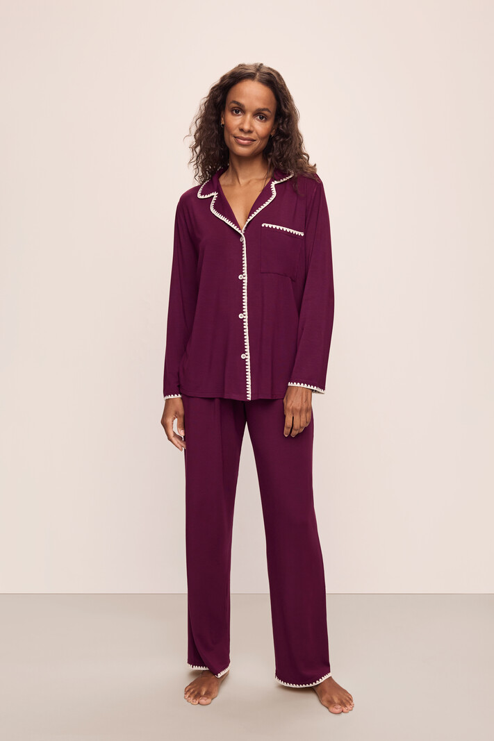 Eberjey Frida TENCEL™ Modal Long Fashion PJ Set