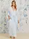 Eileen West Santorini Dreams Satin Wrap Robe