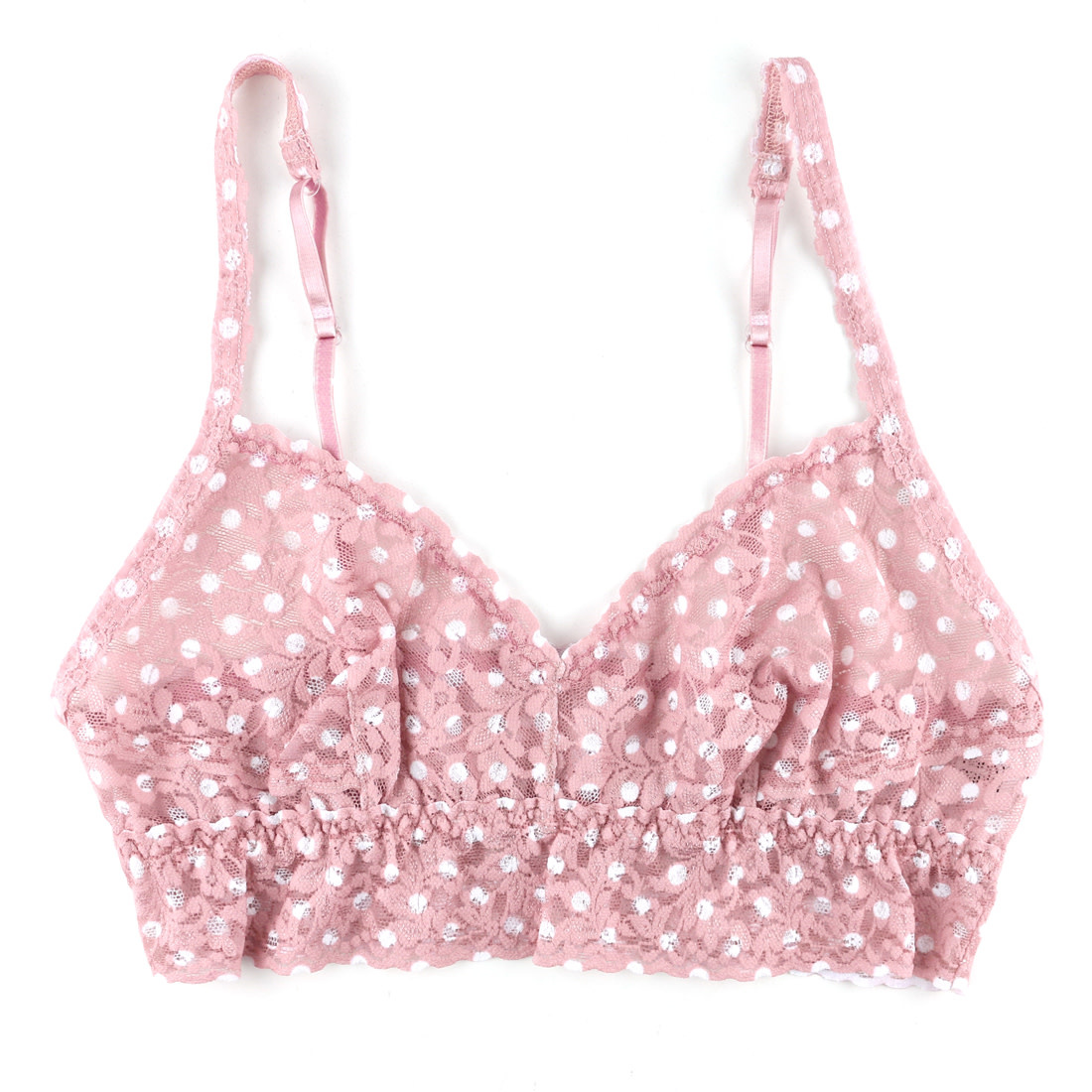 Hanky Panky V-neck Retro Lace Fashion Bralette