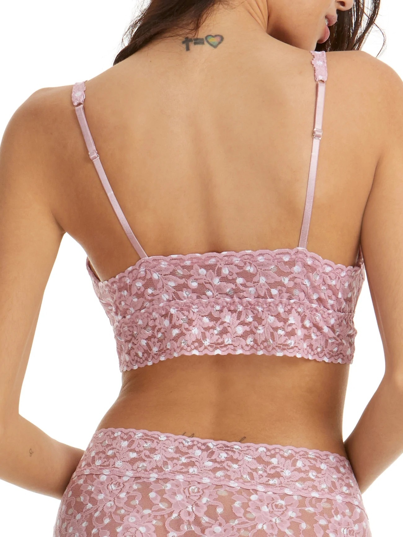 Hanky Panky V-neck Retro Lace Fashion Bralette