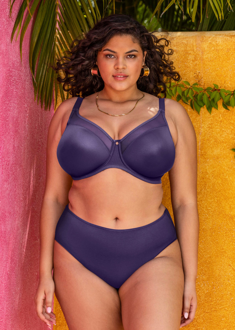 Elomi Smooth Midnight Underwire Non Padded Bra