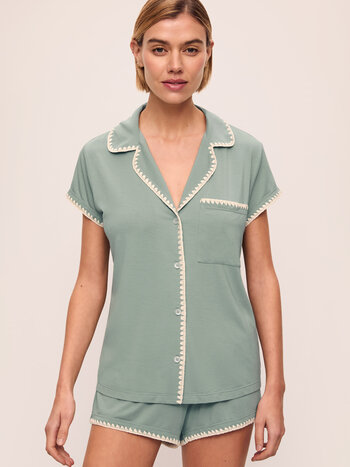 Eberjey Frida TENCEL™ Modal Shortie Short Fashion PJ Set