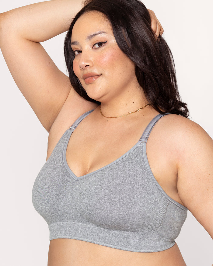 Curvy Couture Smooth Seamless Comfort Wireless Bra