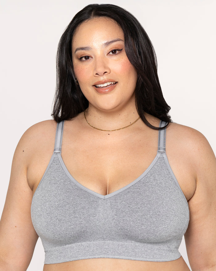 Curvy Couture Smooth Seamless Comfort Wireless Bra