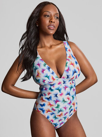 Panache Swim Flutter Non Wired Plunge Swimsuit
