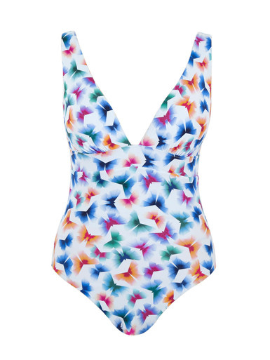 Panache Swim Flutter Non Wired Plunge Swimsuit