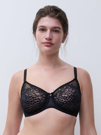 Chantelle Maris Lace Full Coverge Unlined Underwire Bra