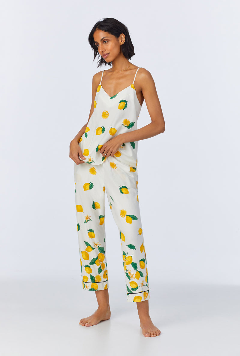 Bed Head Main Squeeze Short Cami Stretch Jersey Cropped PJ Set