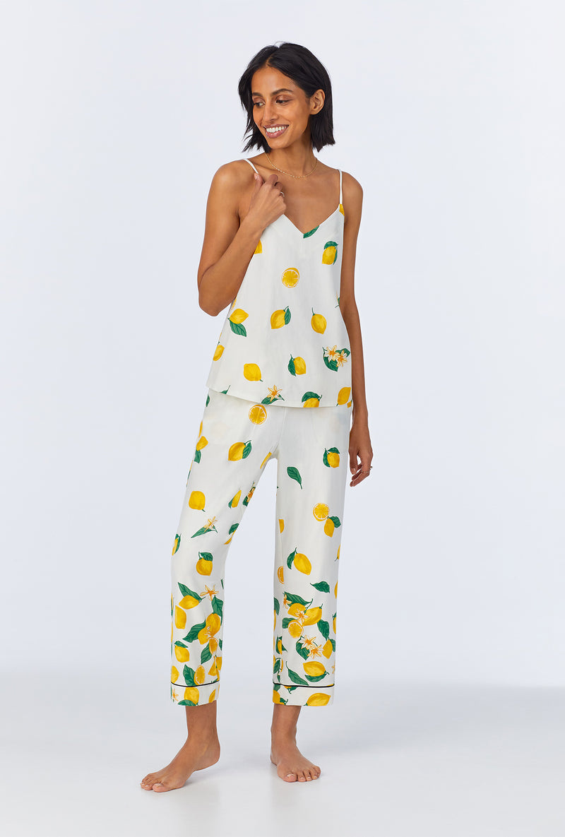 Bed Head Main Squeeze Short Cami Stretch Jersey Cropped PJ Set