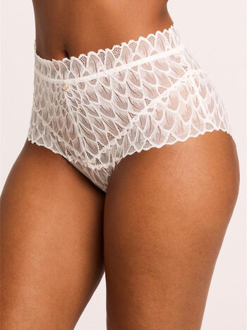 Montelle Intimates Lacy Essential High Waist Fashion Brief