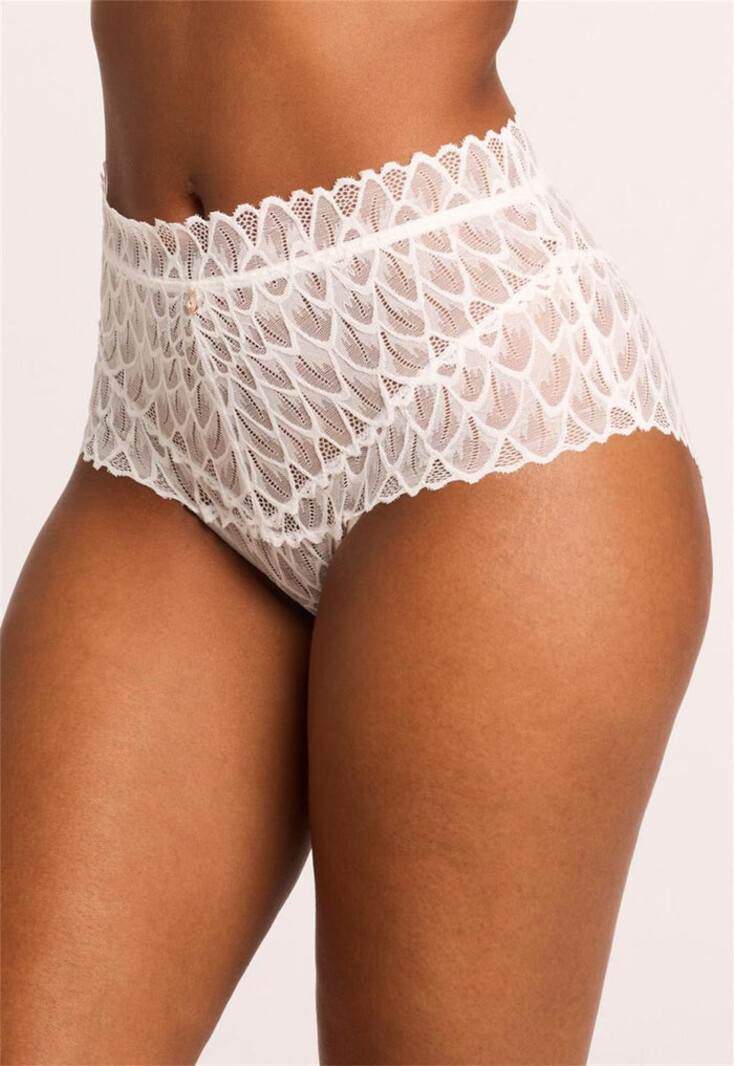 Montelle Intimates Lacy Essential High Waist Fashion Brief
