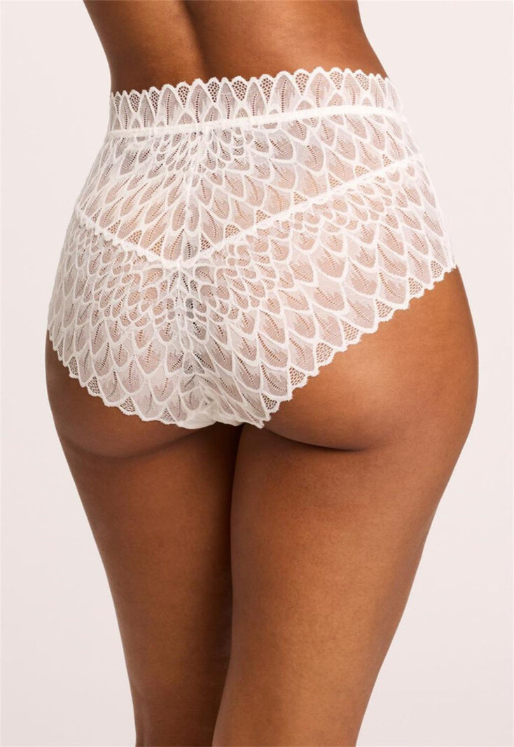 Montelle Intimates Lacy Essential High Waist Fashion Brief