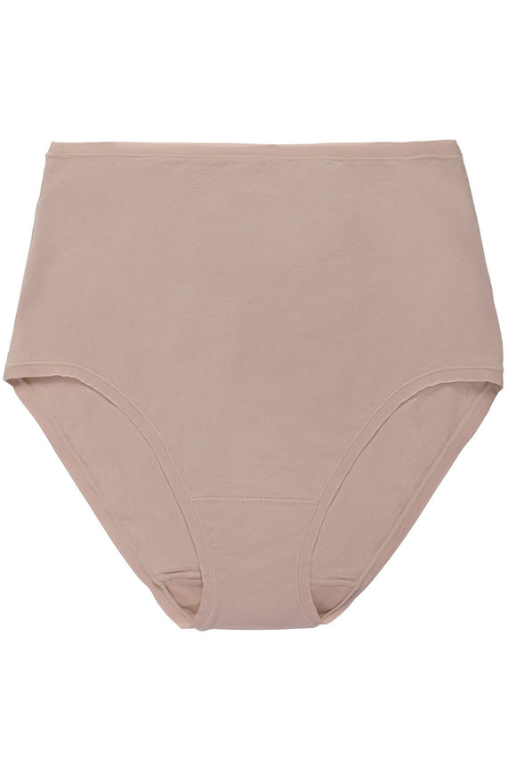 Natori Bliss Bare Cotton High Waisted Brief