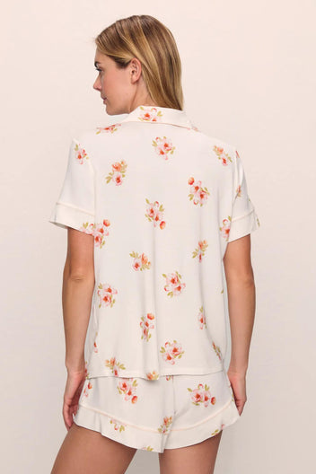 Eberjey Gisele Printed TENCEL™ Modal Relaxed Short PJ Set