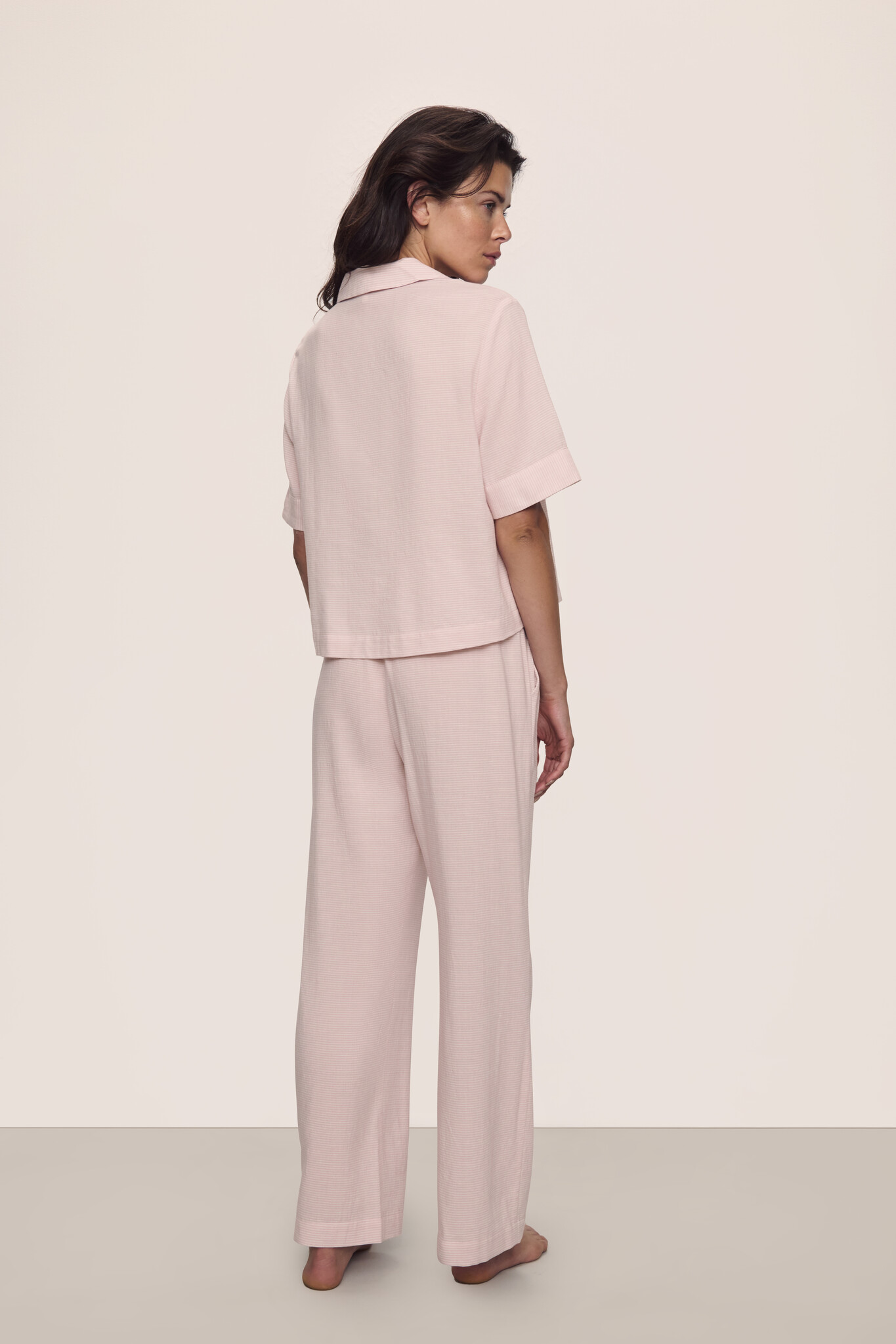 Eberjey Nautico Relaxed Short Sleeve & Pant Fashion PJ Set