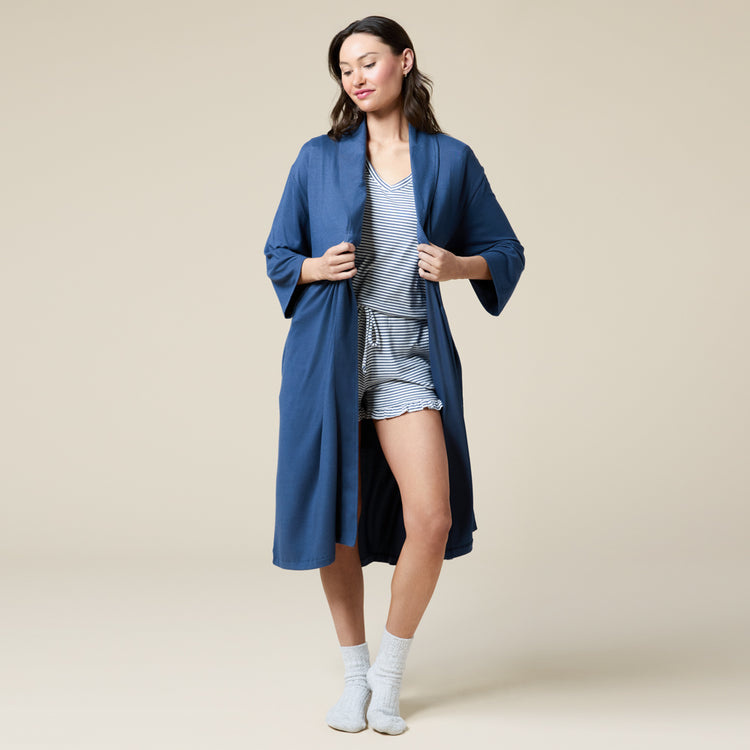 Softies Dream Shawl Collar Fashion Robe