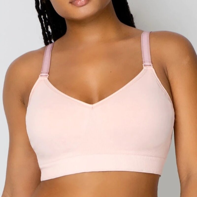 Curvy Couture Smooth Seamless Comfort Wireless Bra