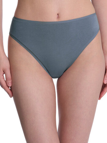 Natori Bliss Bare Cotton High Cut Fashion Brief