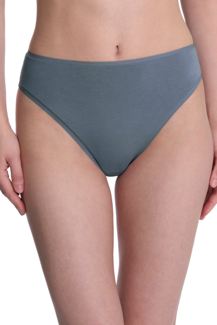 Natori Bliss Bare Cotton High Cut Fashion Brief