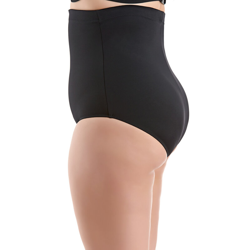 Elomi Swim Essentials High Waist Bikini Brief - Black