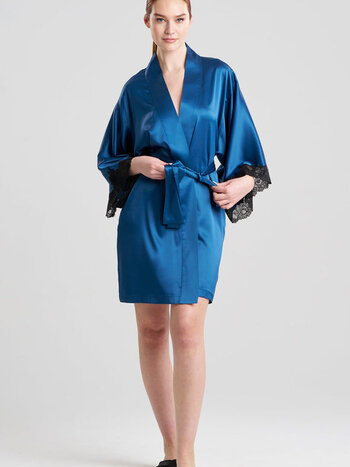 Natori Sleepwear Peony Glamour Wrap