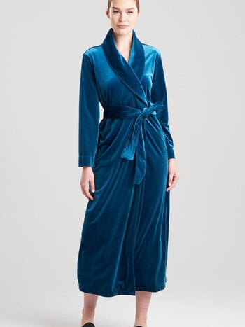 Natori Sleepwear Natalie Velvet Robe