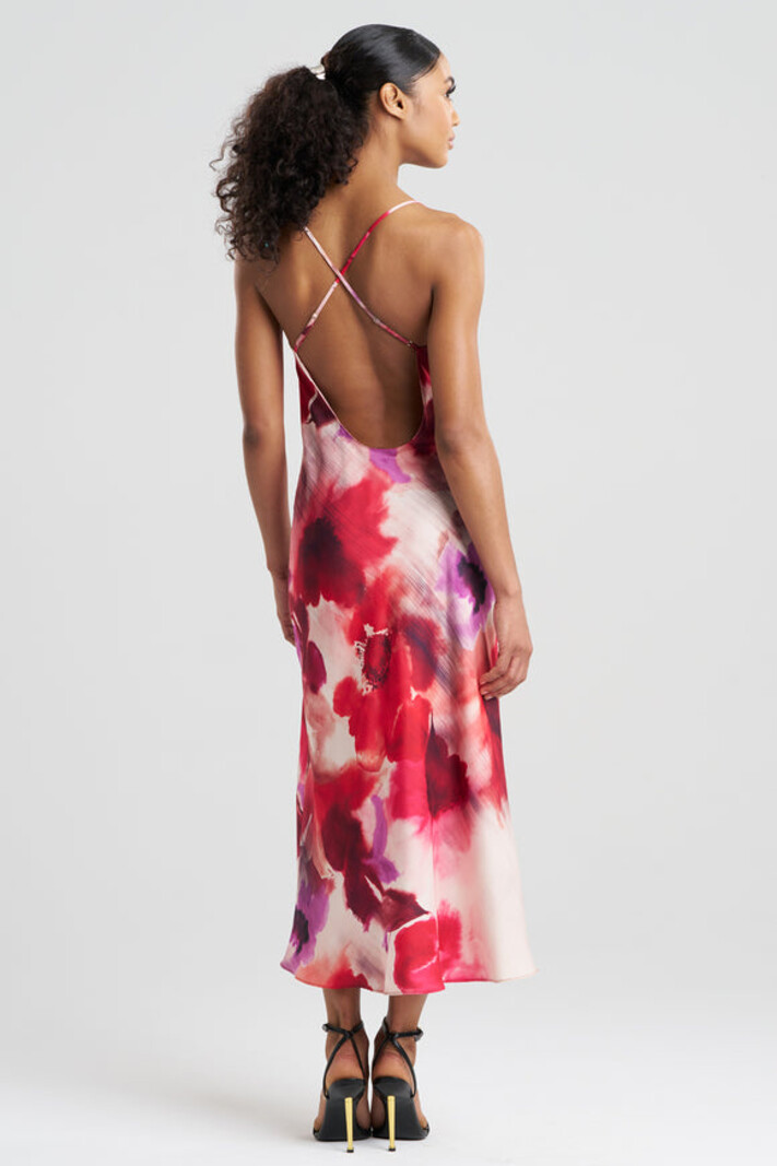 Natori Sleepwear Mizuki Cross Back Slip Dress