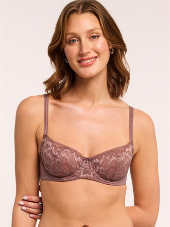 Montelle Intimates Flirt Demi Lace Fashion Bra