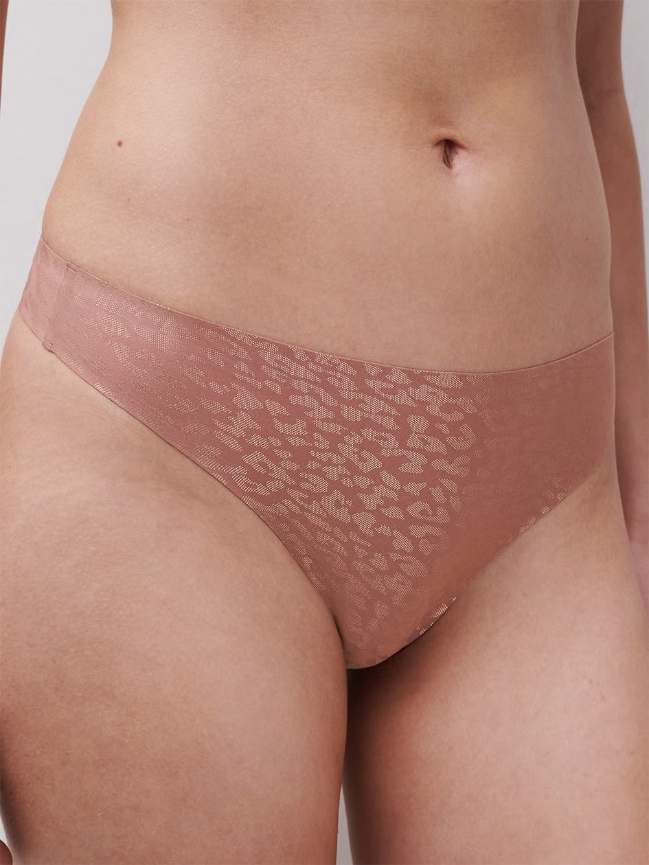 Chantelle SoftStretch Leo Shimmer Fashion Thong