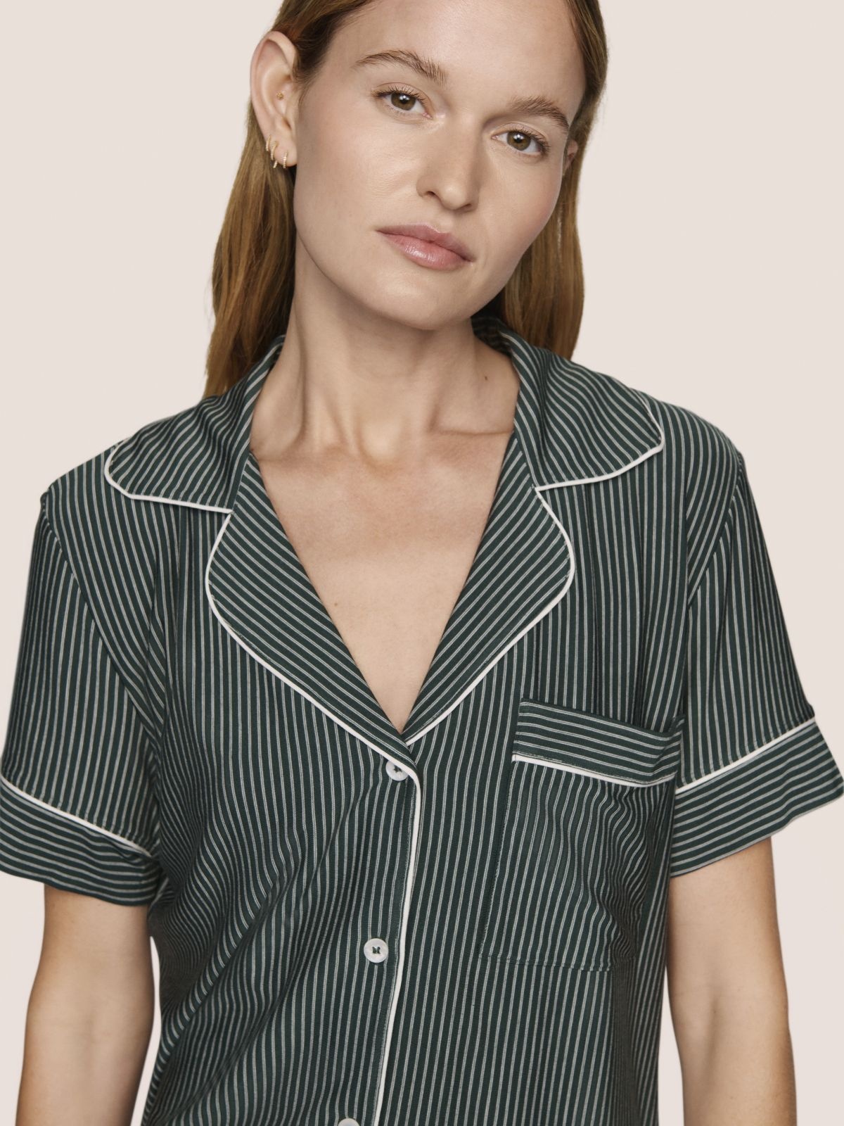 Eberjey Gisele Printed TENCEL™ Modal Relaxed Short PJ Set