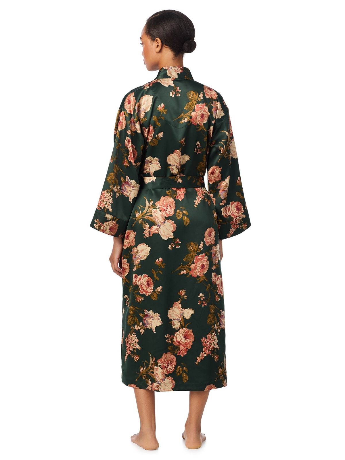 Ralph Lauren Printed Satin Fashion Robe