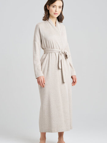 Natori Sleepwear Himalaya Sweater Knit Fashion Robe