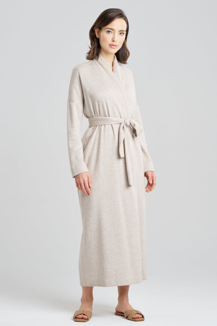 Natori Sleepwear Himalaya Sweater Knit Fashion Robe