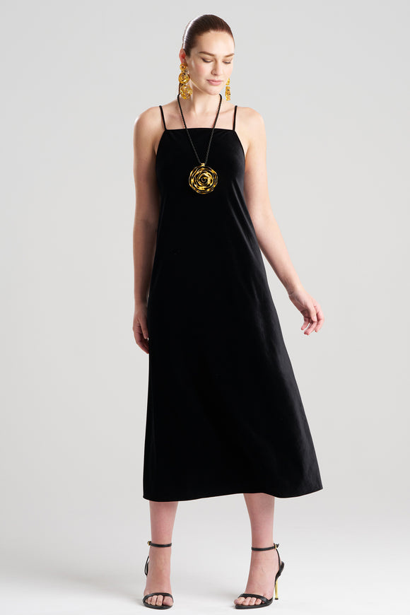 Natori Sleepwear Natalie Velvet Fashion Slip Dress