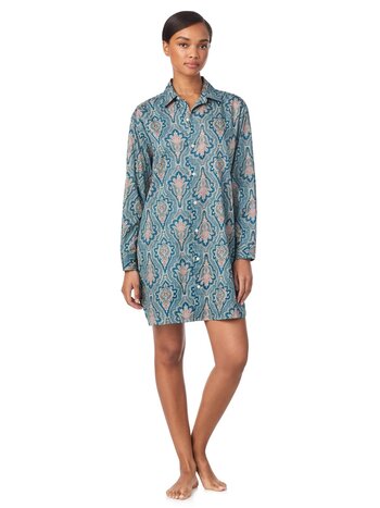 Ralph Lauren Classic Woven His Shirt Sleepshirt
