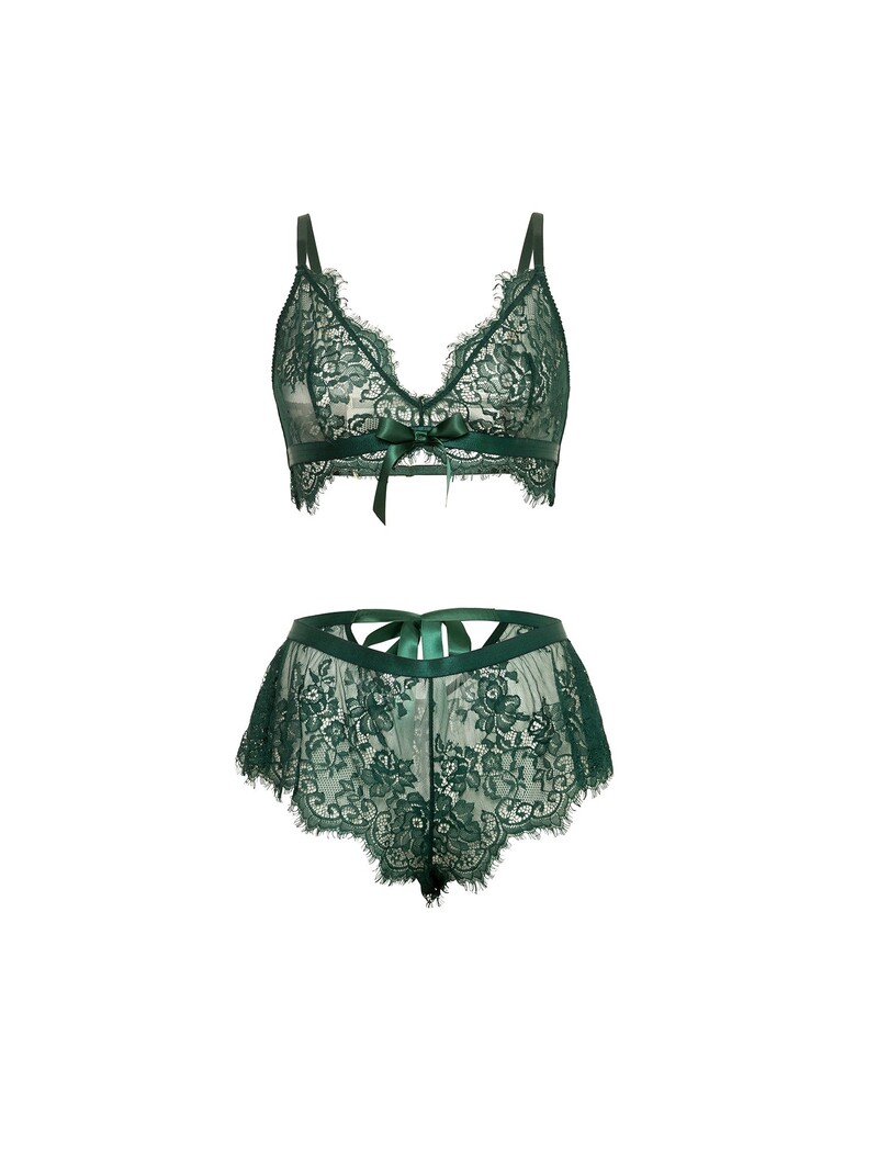Oh La La Cheri Cami See-Through Bra Set